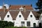 Rooftops in Bruges, Belgium, photographed from garden of the Meulenaere and Saint Joseph almshouses