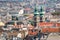 Rooftops of Budapest, University Church, Hungary