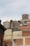 Rooftops containing wooden water tanks, Greenwich Village, Manhattan