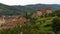 Rooftops of Copsa Mare, Transylvania, Romania