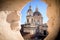 Rooftops and cupolas of Saint Agatha Cathedral, Catania, Sicily, Italy