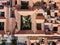 Rooftops of Cusco city in Peru