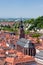 Rooftops of Heidelberg old town, Baden-Wurttemberg, Germany