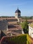 Rooftops of an old medieval village Perouges