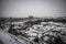 Rooftops of Petrovaradin in winter