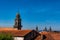 Rooftops and steeples of the Cathedral of Santiago de Compostela