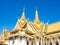 Rooftops of the Throne Hall inside the Royal Palace of Cambodia