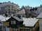 Rooftops town centre Chamonix-Mont-Blanc French Alps