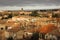 Rooftops of the village. Carcassonne. France