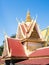 Rooftops of the Wat Preah Keo Morakot, a Buddhist temple inside the Royal Palace of