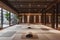 A Room Filled With Yoga Mats, A gym with yoga studio infused with calming oriental elements, AI Generated