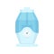 Room humidifier icon, flat style