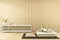 room interior Tv cabinet in tropical mint room Japanese - zen style,minimal designs. 3D rendering