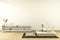 room interior Tv cabinet in tropical mint room Japanese - zen style,minimal designs. 3D rendering