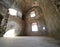 Room of the ruins of an ancient fortess used by soldiers during