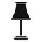 Room torcher icon simple vector. Decor relax light