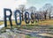Roosevelt Park Sign Detroit
