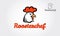 Rooster Chef Vector Logo Template.