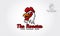The Rooster head logo template.