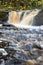 Root Beer Falls in Wakefield Michigan in the Upper Peninsula of