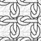 Rope node pattern. Bonded twine ornament. Textile texture