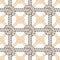 Rope seamless pattern, trendy vector wallpaper background. Endless navy illustration with fishing net ornament and marine knots.