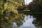 Rope swing at the Putah Creek in Davis, California, USA