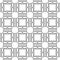 Ropes seamless pattern. Modern checkered vector background. Repeat decorative grid ornaments. Monochrome textured backdrop with