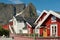 Rorbu cottages in Lofoten