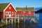 Rorbu huts in Reine