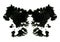 Rorschach inkblot test illustration