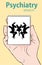 Rorschach inkblot test random vector image
