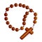 Rosary and Cross
