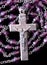 Rosary With Purple Beads