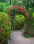 Rose Arch in English Country Garden