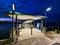 Rose bay Ferry Wharf at Night, Sydney, Australia