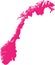ROSE CMYK color map of NORWAY