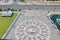 Rose Compass view from top, at the Monument of Discoveries, Lisbon, Portugal