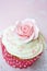 Rose cupcake