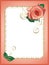 Rose. Floral decor