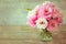 Rose flowers bouquet - vintage style