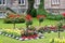 Rose garden at the Muckross House, Killarney, Ireland