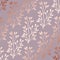 Rose gold. Elegant decorative floral pattern for printing