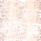 Rose Gold foil grunge texture seamless vector background. Patina scratch copper repeating tile. Distressed effect