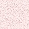 Rose gold terrazzo seamless pattern. Vector texture of mosaic floor, confetti