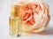 Rose perfumed oil. Arab perfume in mini bottles.