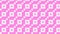 Rose Pink Geometric Square Pattern