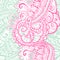 Rose Quartz and Serenity trendy colors of the year 2016 in the seamless pattern.