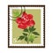 Rose stamp