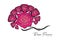 rose vector illustration. logo design. vintage flower style for valentines day card, fabric, wedding card, printing, banner, card